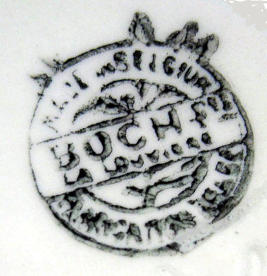 Boch Freres Belgian Art Deco White Craqueleure Geometric Vase